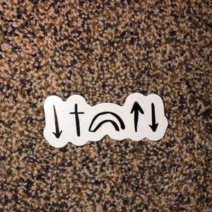 Elevated Faith Sticker With Symbols